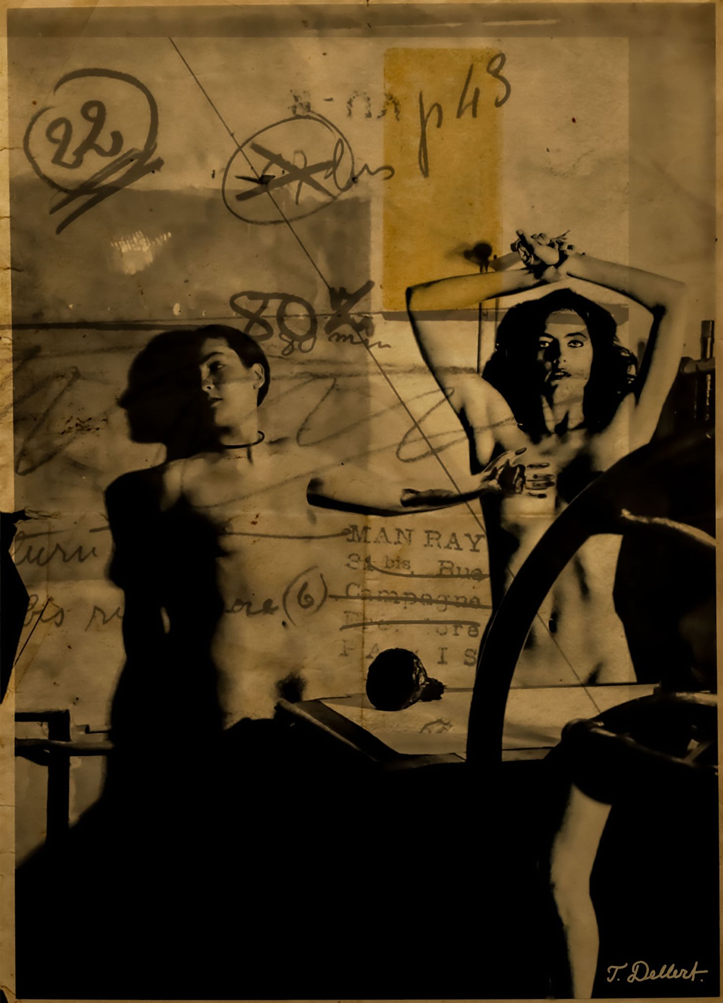 Newton and Man Ray